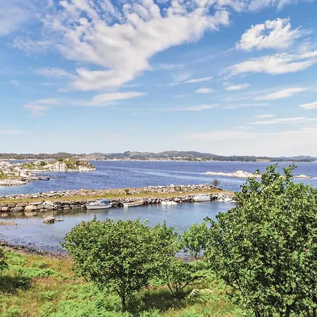 דירה Awesome In Bokn With Sauna